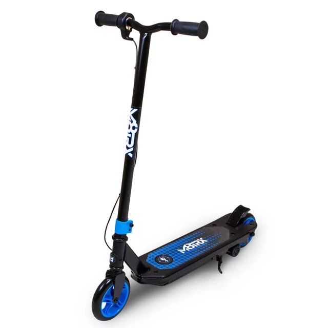 M8TRIX-patinete eléctrico azul de 12V para niños de 6 a 12 años, Scooter  eléctrico alimentado con velocidades de 8 MPH, EE. UU. - AliExpress