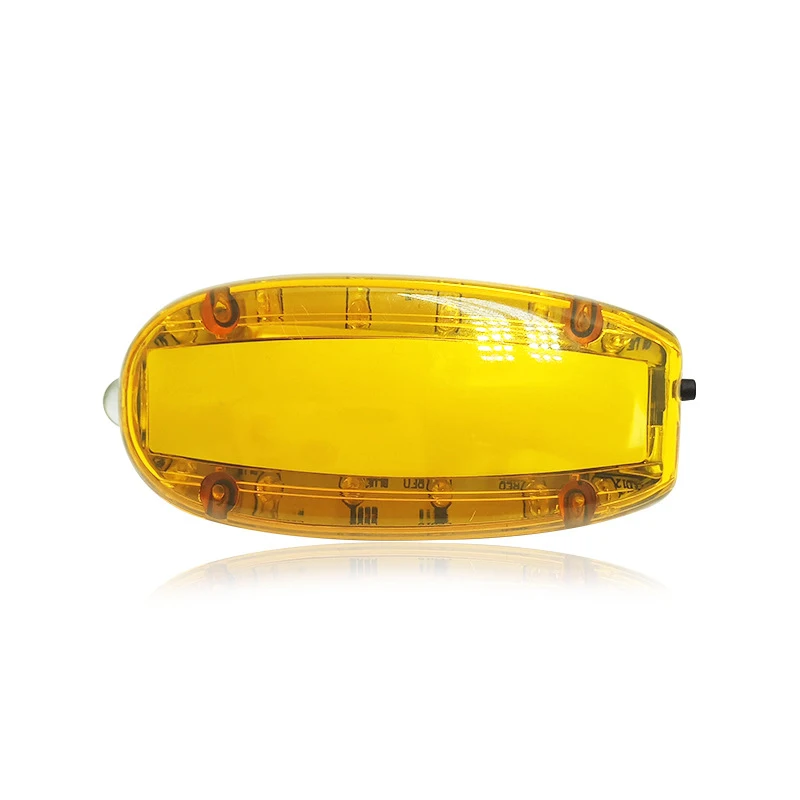 Color LED Flashing Shoulder Lamp Light Alarm Patrol Warning Blue Red Yellow Red Green