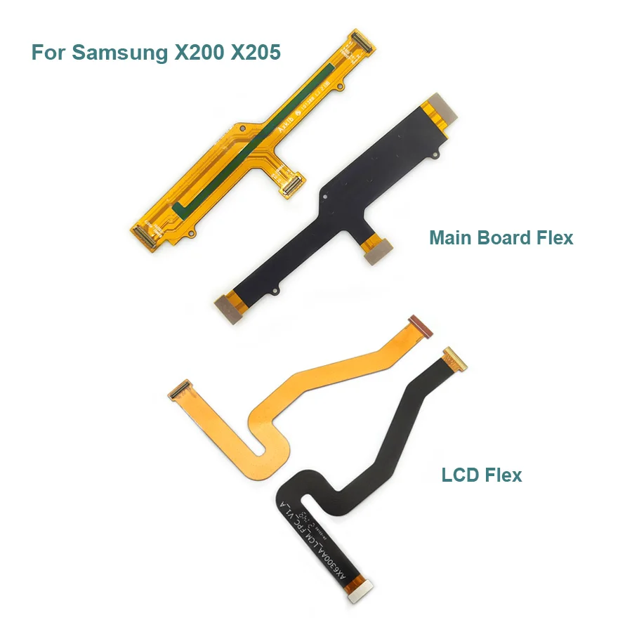 

10 шт. основной материнской платы, ЖК-дисплей, разъем, гибкий ленточный кабель для Samsung Galaxy Tab A8 10,5 2021 X200 X205 SM-X200