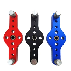 Gabarit de Perçage Vertical de Poche en Alliage de 6, 8 et 10 mm, Localisateur de Perçage pour le Travail du Bois, Chevilles en Bois, Guide de Perçage Auto Centrant, Kit de Perçage 
