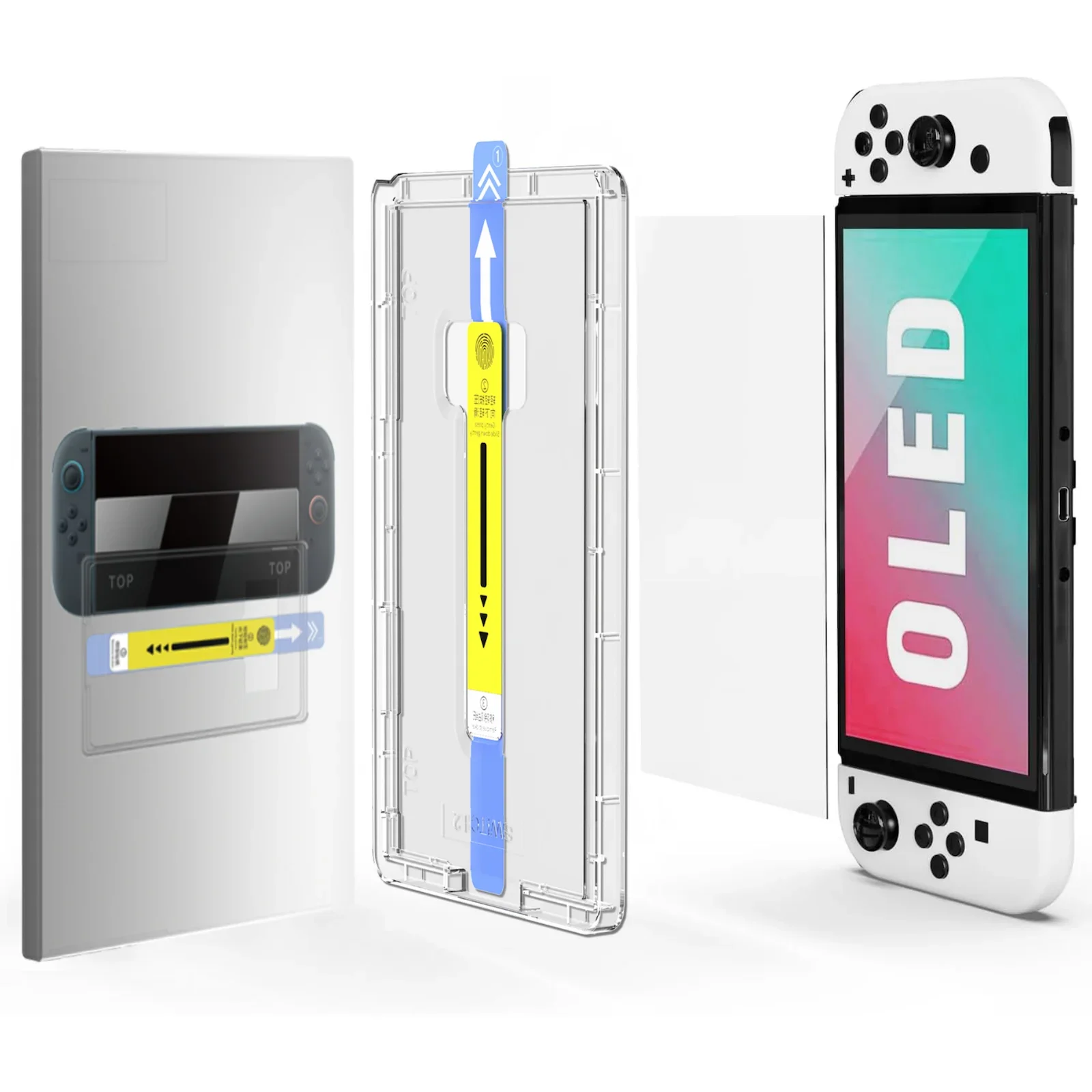 Premium Tempered Glass Screen Protector - 9H Hardness, Anti-Scratch, Bubble-Free, with Easy Alignment Kit