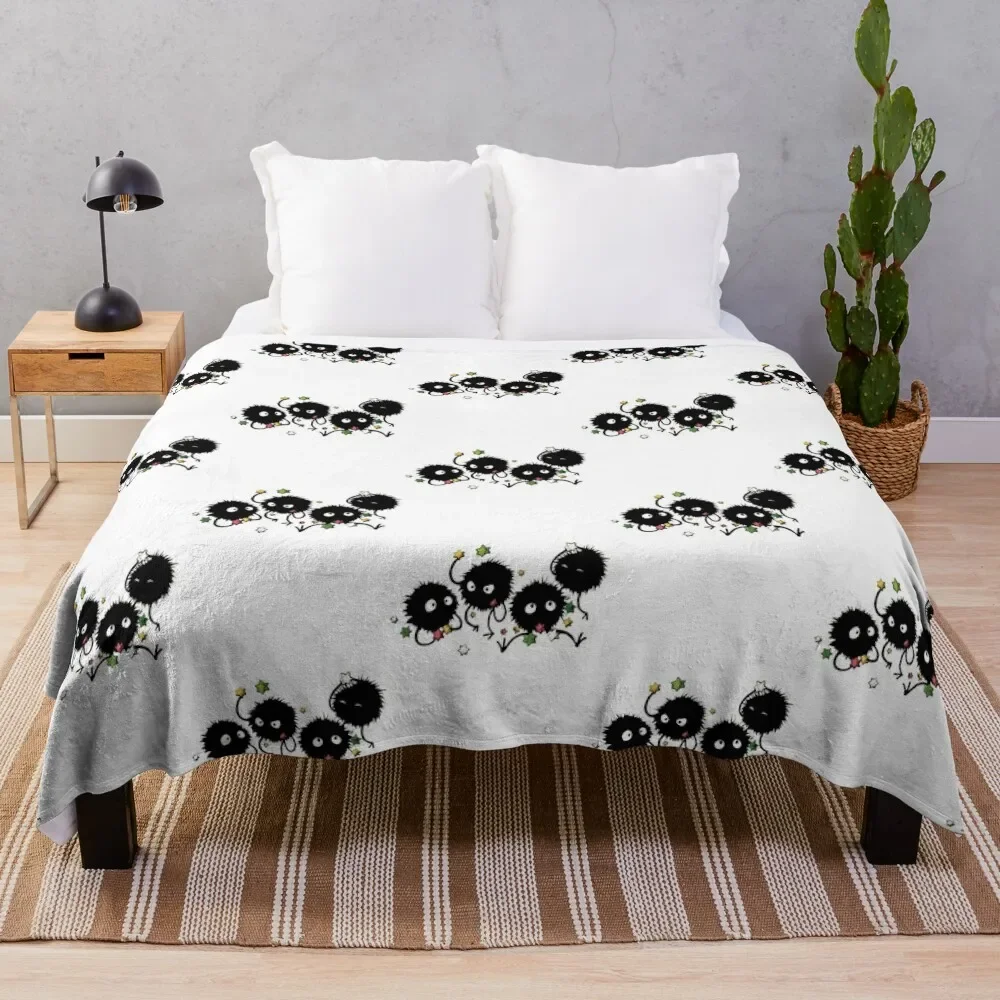 Soot Sprites Coperta Da Tiro Classica Shaggy Travel For Baby Furrys Coperte