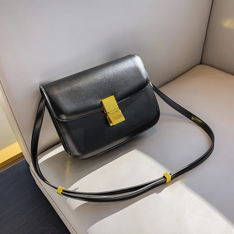 Fashion Bag One New Shoulder Genuine Leather Crossbody High Quality Casual Exquisite Handbag For Woman Messengerversatile Luxury