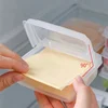 Butter Cheese Slice Storage Box Fruit Vegetable Fresh-Keeping Organizer Box Refrigerator Sub Packing Container for Kitchen 1