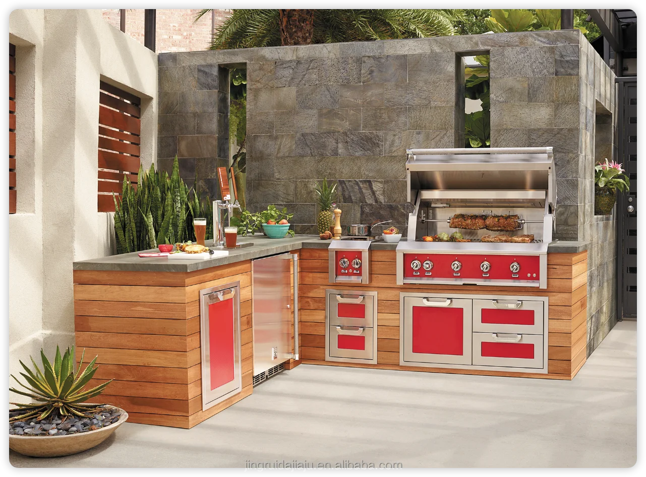 Cuisine extérieure ignifuge écologique 5