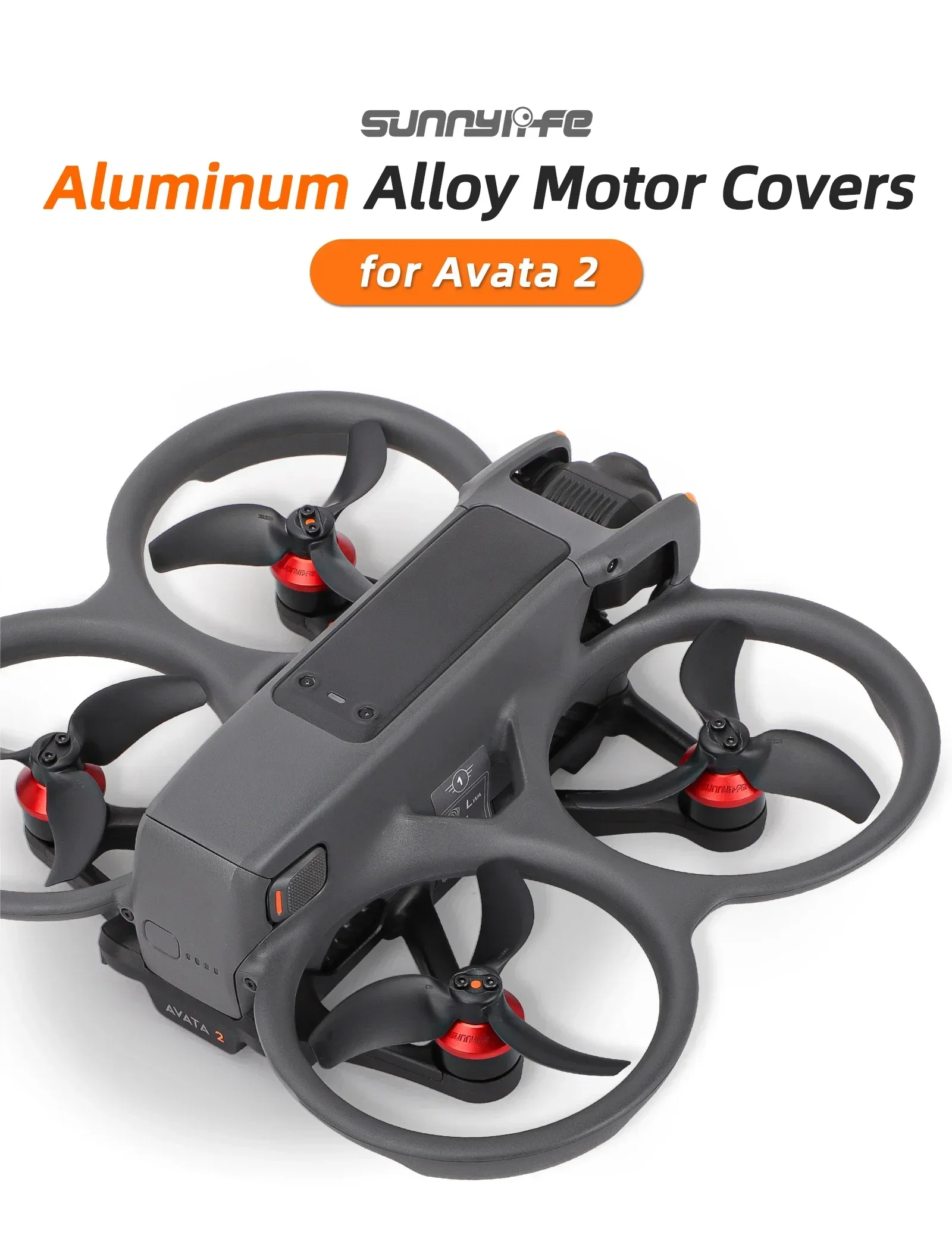 รูปสินค้า ฝาครอบมอเตอร์ DJI Avata 2 4 ชิ้น อลูมิเนียม ป้องกันฝุ่น