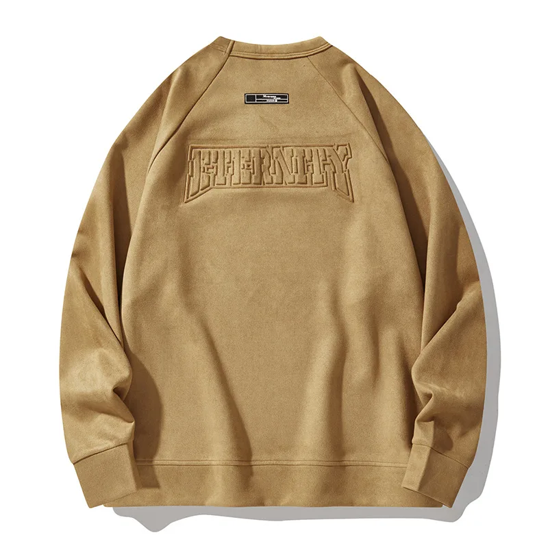 Men Sweatshirts 2022 New Spring And Autumn Fashion Male Coat Teenager Boy Stereoscopic Letter Korean Industrial Style H25