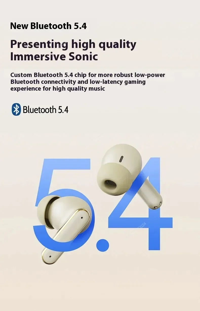 In-ear Bluetooth Earbuds With Leather Texture And Touch Control_voghion.com