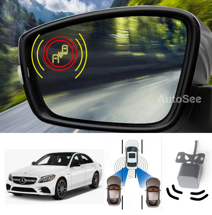 Side Mirror Blind Spot Detection Monitor BSD Microwave, 42 OFF