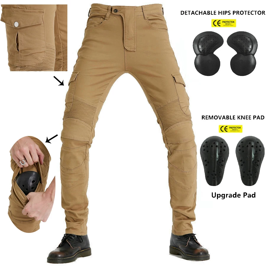 Motorcycle Jeans Protective Gear Road Racing Stretch Pants Multi-Color Optional motorcycle pants motorcycle jeans