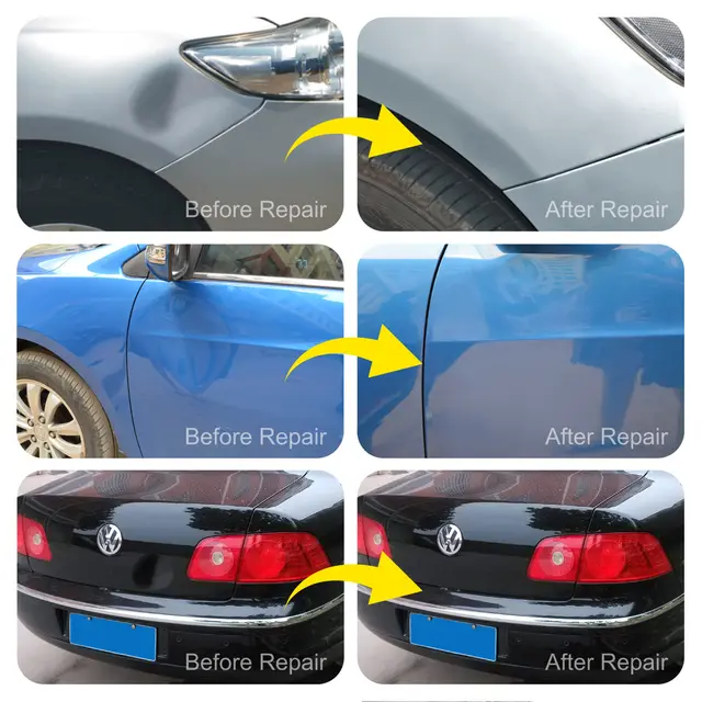 Profession elle Auto Dellen reparatur werkzeuge schmerzlose Dellen  reparatur Kit Auto lacklose Körper Dellen entfernungs entferner Kits Dellen  abzieher für Autos - AliExpress