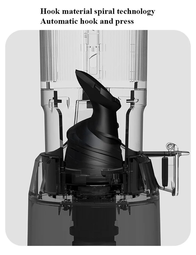 Tabletop 13CM Large Caliber Juicer 220V Carrot Vegetables Squeezing Juicing Machine Residue-juice Separation Kitchen Use 4