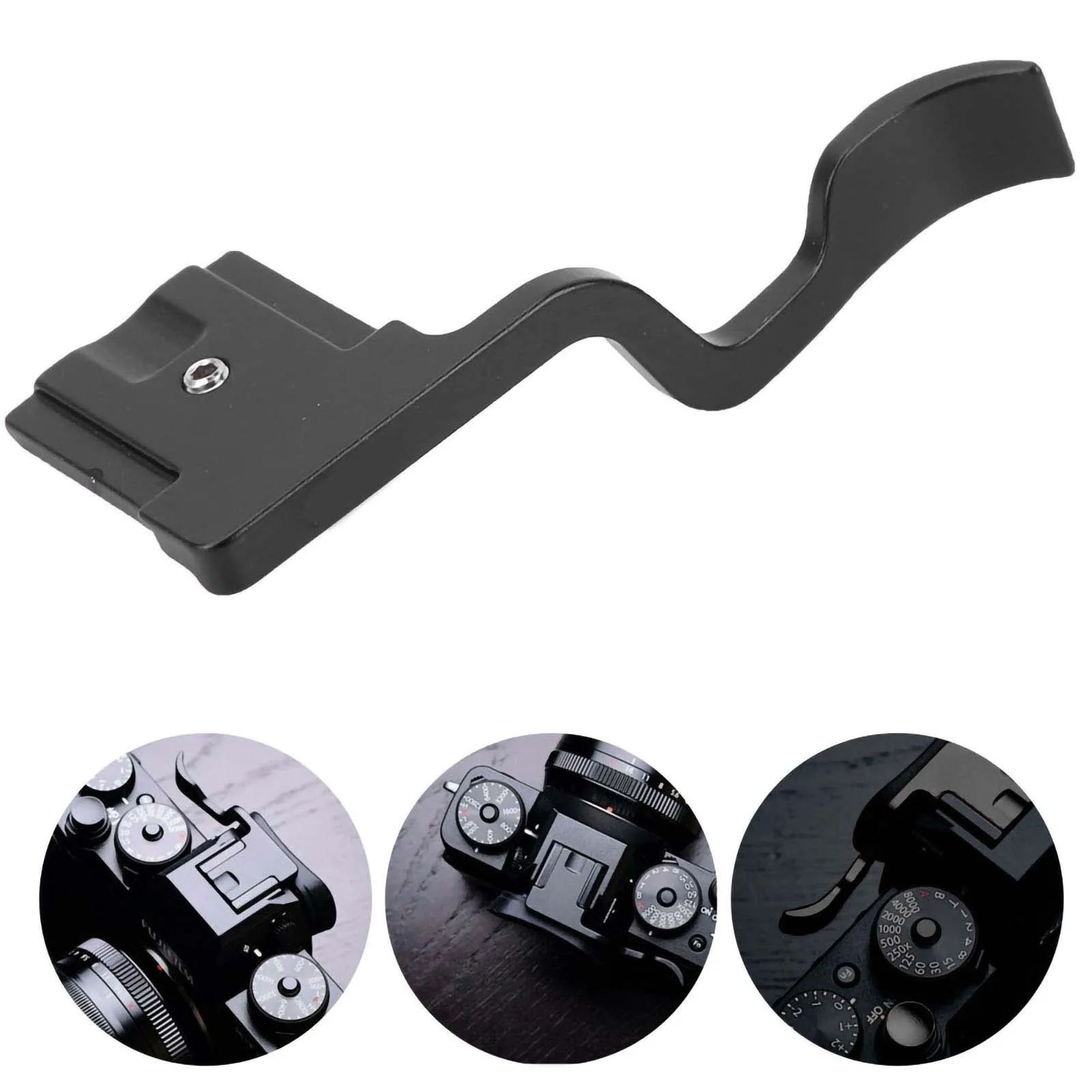 Black Aluminum Alloy Hand Grip Accessory for Fuji XT30 Camera Camera Grip camera battery handle grip