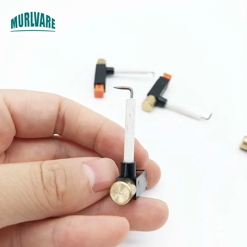 5Pcs 37.8*8*8mm BBQ Cassette Furnace Gas Oven Gas Burner Electronic Piezo Igniter Piezoelement Ignition With Copper Cap