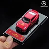 TimeMicro1:64 skyline GTR R35 Christmas Edition Red high-tail simulation alloy car model 5