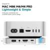 Minisopuru iExpandMate MINI4PRO Mac Mini M4 Dock with 4K@60 HDMI, 4TB M.2 NVMe SSD Enclosure for Mac Mini M4 Pro 2024 Hub Stand 5