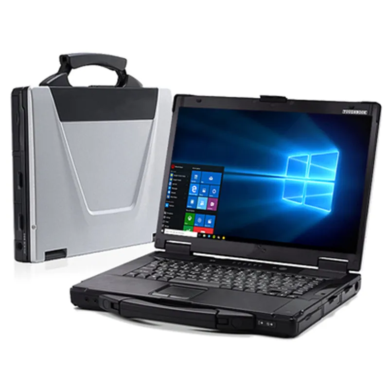 

CF-52 CF52 CF 52 Military Toughbook Diagnosis Laptop with Software for Mb Star SD Connect C4/C5/C6 HDD SSD WINDOWS 10