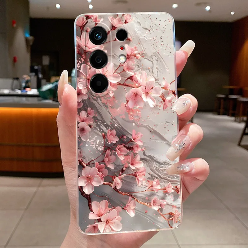 Butterfly Bow Protective Transparent Soft Silicone Phone Case