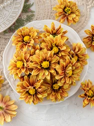 Set of 10/20 Small Daisy Artificial Flowers for Home and Event Décor (COLOR 1)