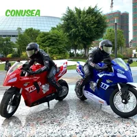 Coche de motocicleta acrobática RC 1/6, modelo de motocicleta de alta velocidad 2,4G, coche de Control por Radio, coches de juguete con control remoto, juguetes para niños y niños - Imagen 3