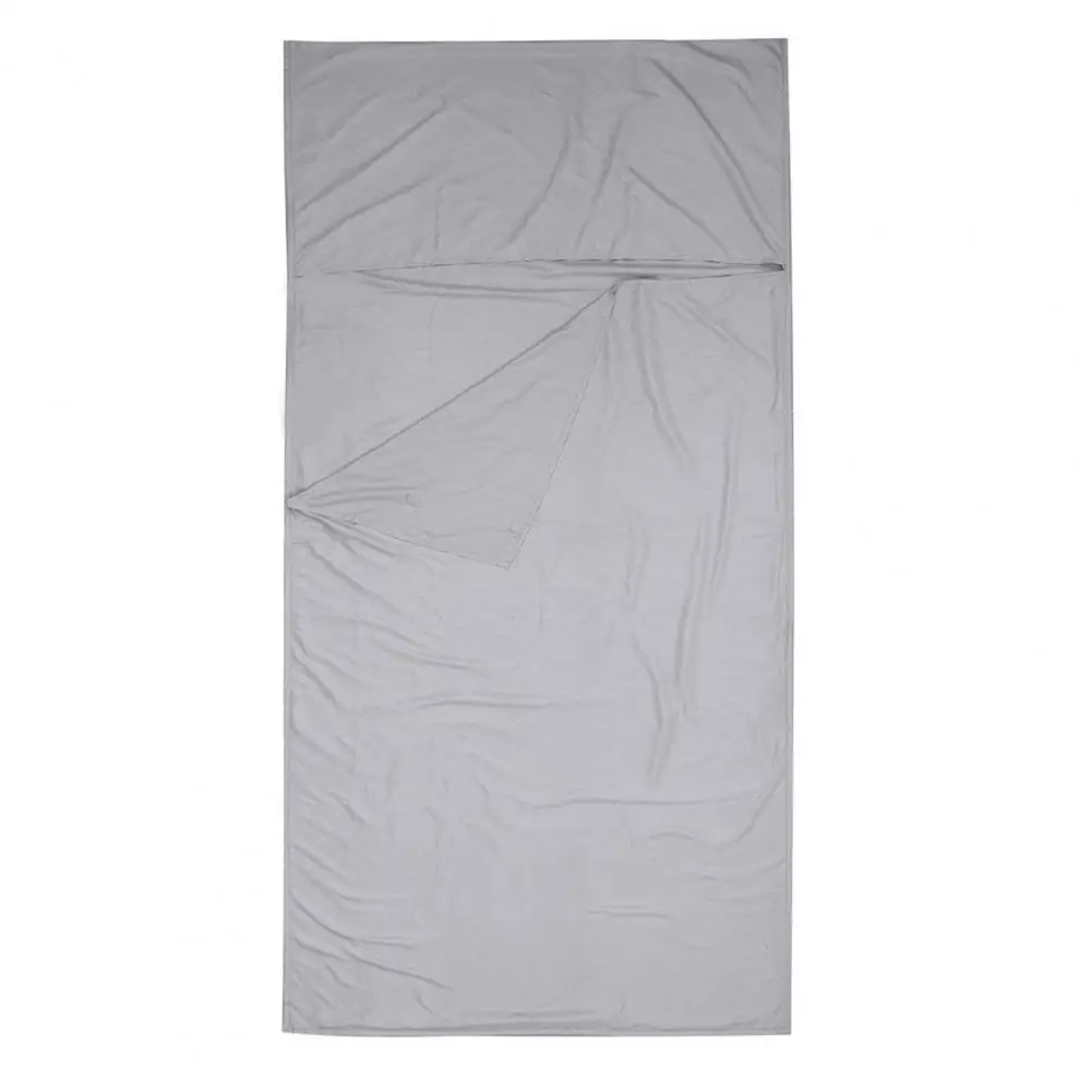 Travel Sleeping Bag Ultra-soft Waterproof Sleeping Bag with Pillowcase Lightweight Travel Sheet for Camping Wear-resistant