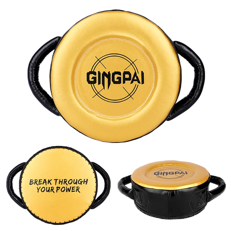 

Sanda Taekwondo Target Kick Boxing Round Pad Target Sanda Sports Training Target Taekwondo Foot Punching Curve Focus Pads