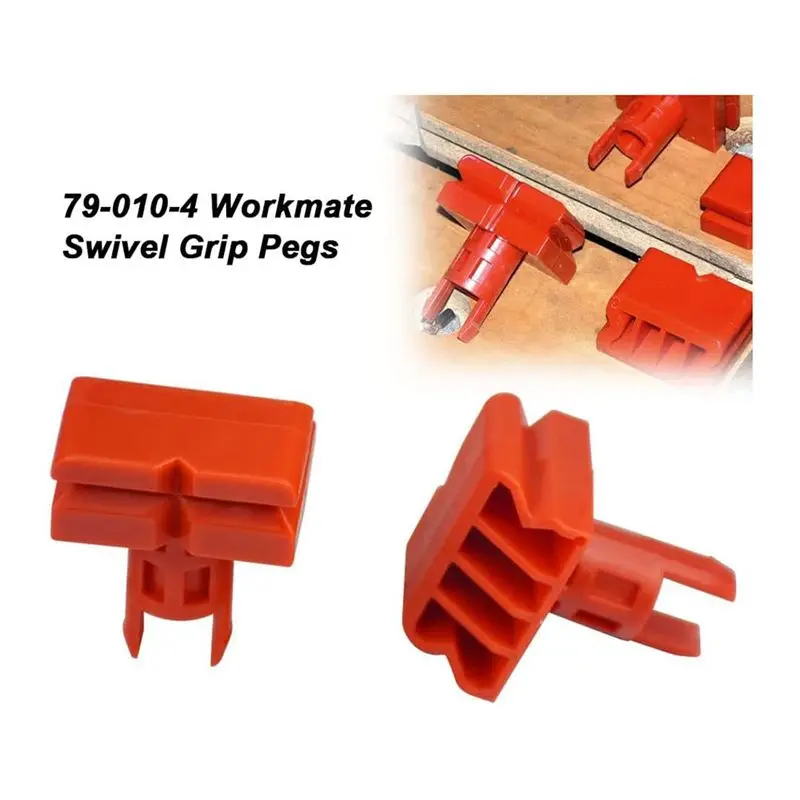 블랙 앤 데커 워크메이트 스위블 페그 모델 79-010-4용 HW-8Pcs 스위블 그립 페그 부품 액세서리 전동 공구 액세서리