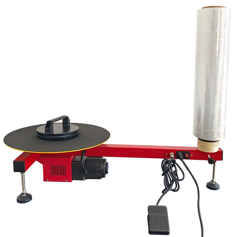 Automatic Plastic Film Packaging Equipment Winding Machine Manual Stretch Film Wrapping machine