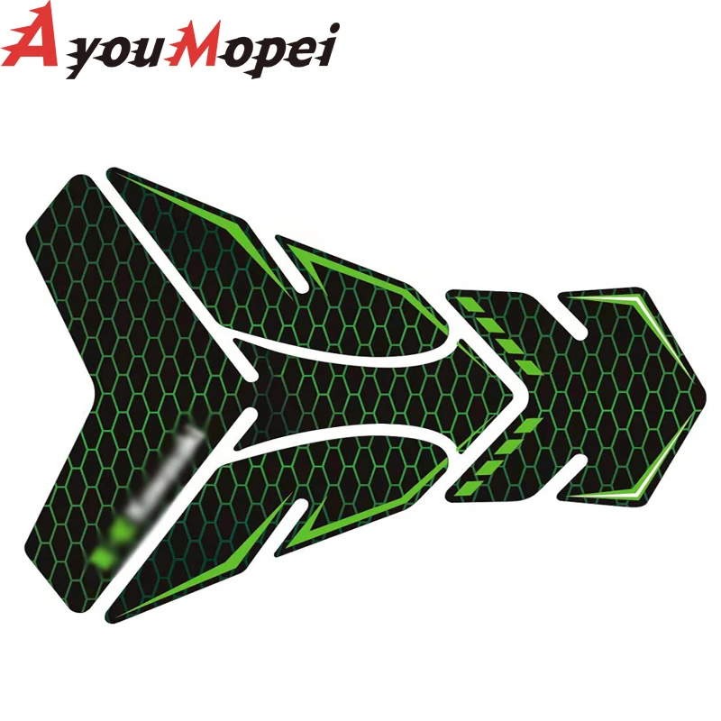 Motorcycle Fuel Tank Stickers Motorcycle 3D Printing Tank Pad Sticker Decal Gas Oil Cap Decoration for Kawasaki ZX25R ZX-25R ZX 25R