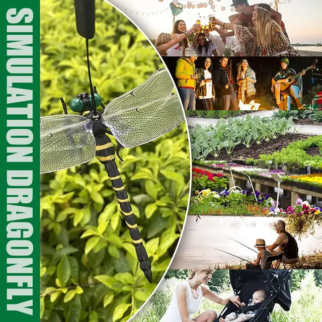 Anotogaster Sieboldii Dragonfly Rovar Szúnyogtaszító Kültéri Függő Figurák Modell Oniyanma Horgászat Kemping Biztonságos Tűvel - Image 6