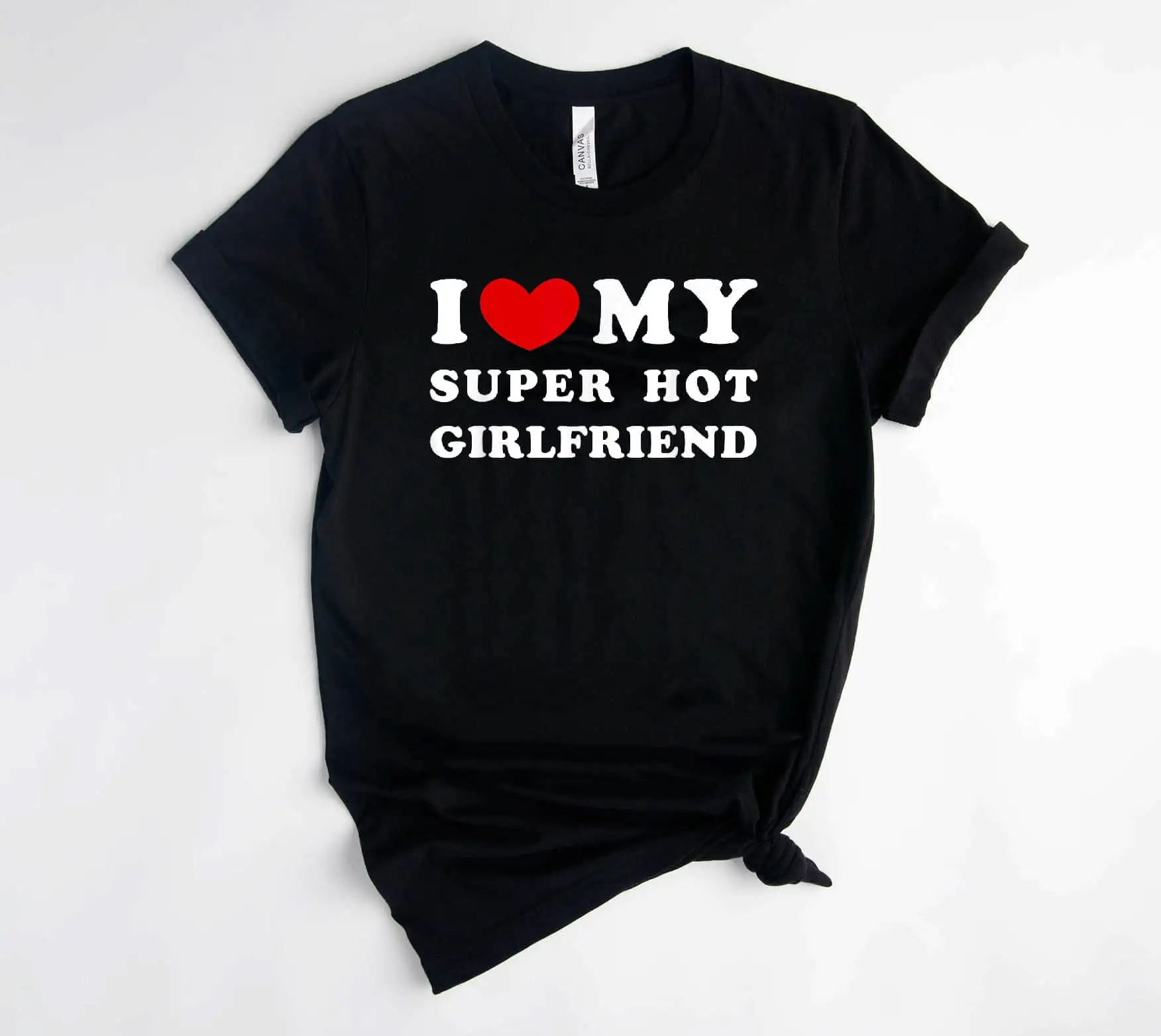 

I Love My Super Hot Girl Heart футболка B09YT4YP56