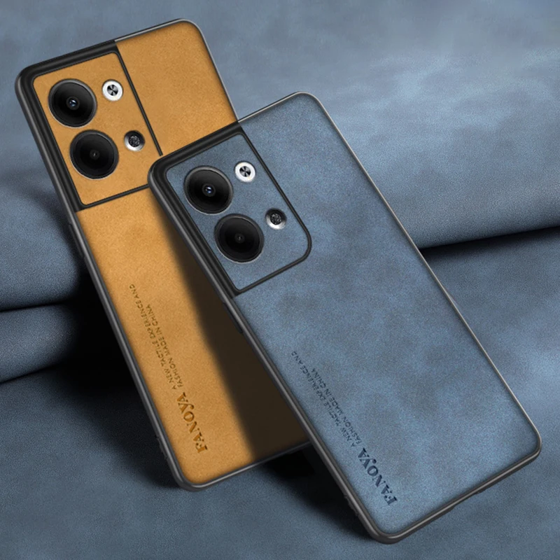 Custodia In Pelle Pu Di Lusso Per Oppo Reno 9 Pro Plus Cover Posteriore Custodia Protettiva In Silicone Opaco Per Oppo Reno 9 Pro 5G Reno9