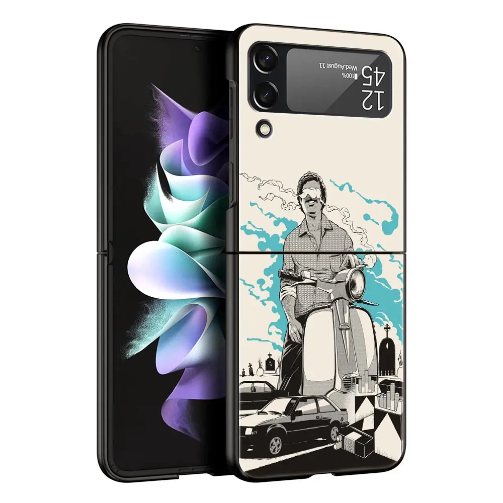 Narcos TV Series Pablo Escobar Hard Folding Phone Case