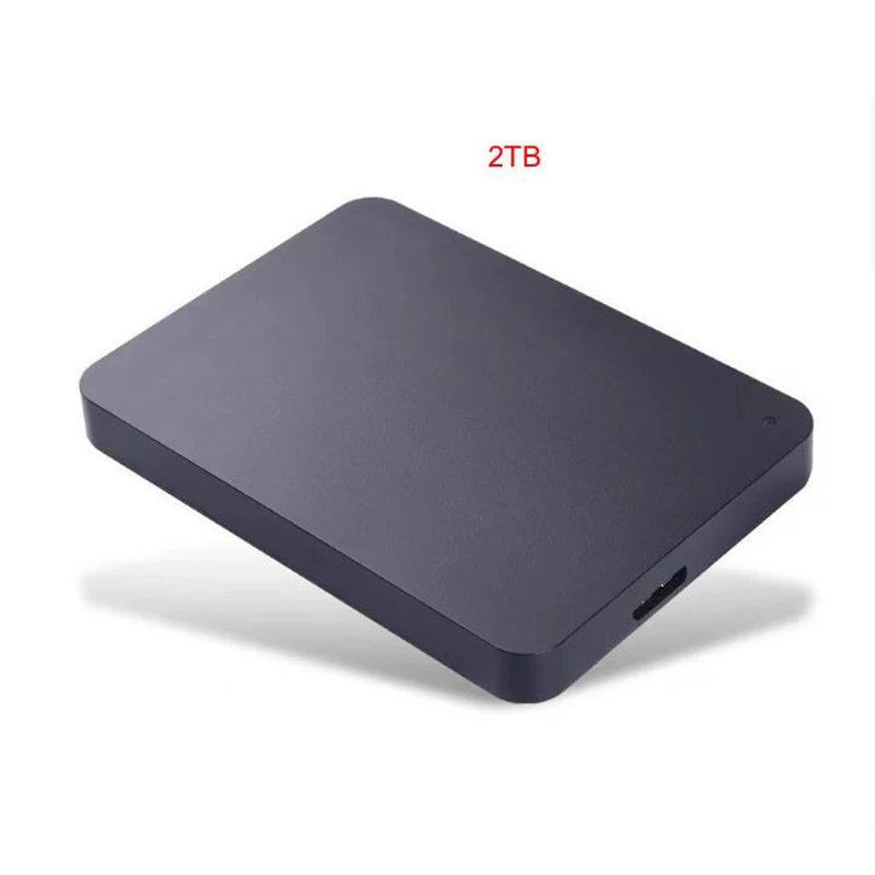 Mobil Genişletme Sabit Disk Temelleri 1TB 2TB 4TB Taşınabilir Harici Sabit Sürücü USB 3.0, Siyah Sabit Sürücü