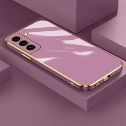 Enhanced Silicone Phone Case with 6D Plating - Durable Soft Cover for OPPO A3X 4G 5G 2024 (Purple)