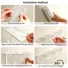 Acrylic Comb Holder Organizer Storage Shelf Clear Transparent Wall-Mounted Hair Brushes Rack Bathroom Accessories Home Shelves 6