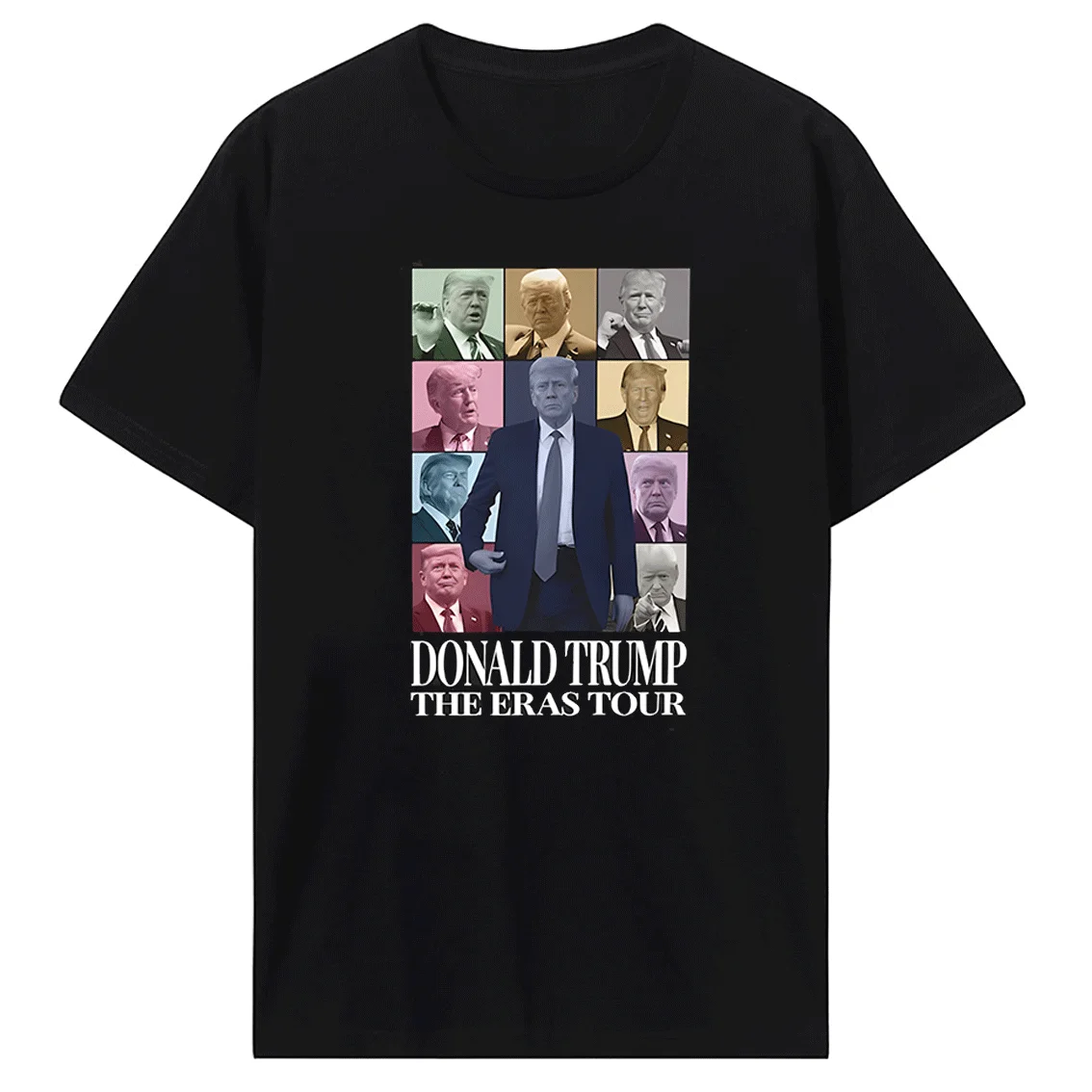 

Donald Trump Eras Tour Shirt Donald Trump 2024 Election Cotton Street T Shirt for Trump Supporter Make America Great Again Tee