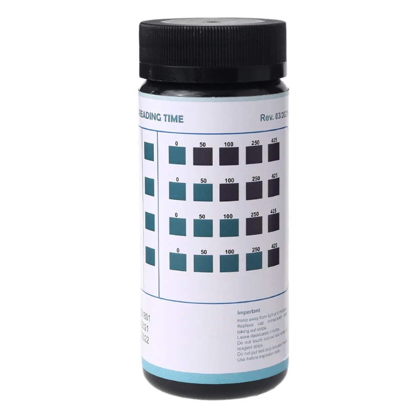 Water tester,ph indicator test strips Water Hardness Test Strips Quick & Accurate Water Softener Test Strips 1 Bottle