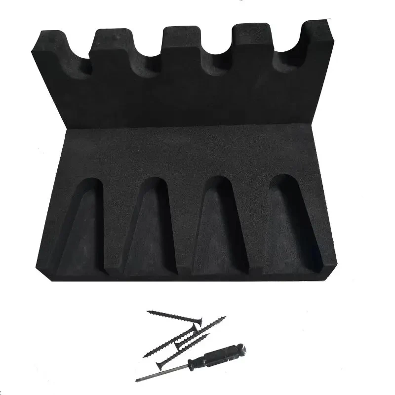 4 Slots Soft EVA Foam Pistol Holder Rack Organizer Gun Protective For Gun Safe Cabinet Storage Handgun Stand Hunting Accessories