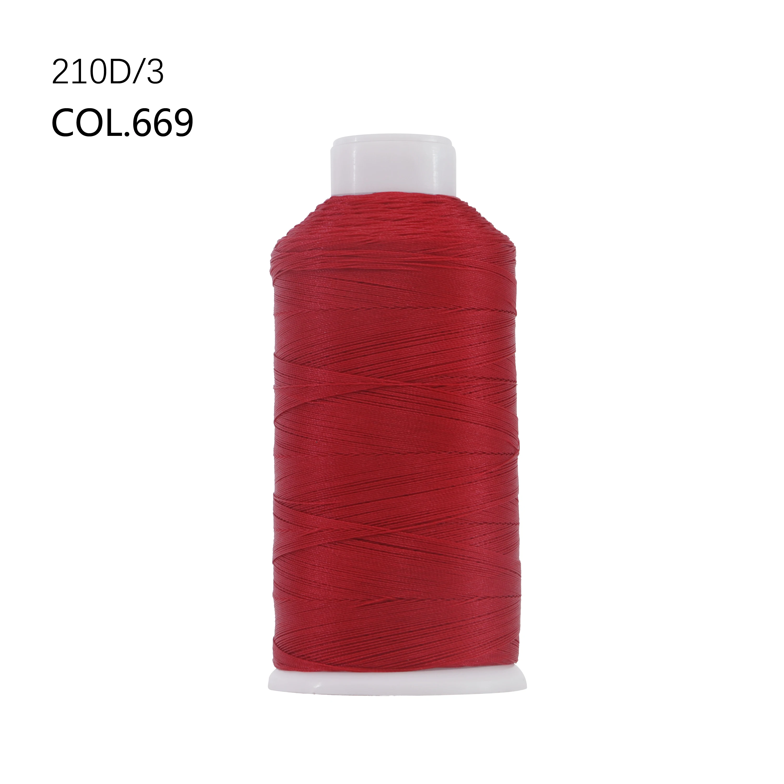 Heavy Duty Nylon Bonded Thread for Leather, Upholstery, Shoes, and Canvas Sewing - 1500 Meters, 0.3MM Thickness