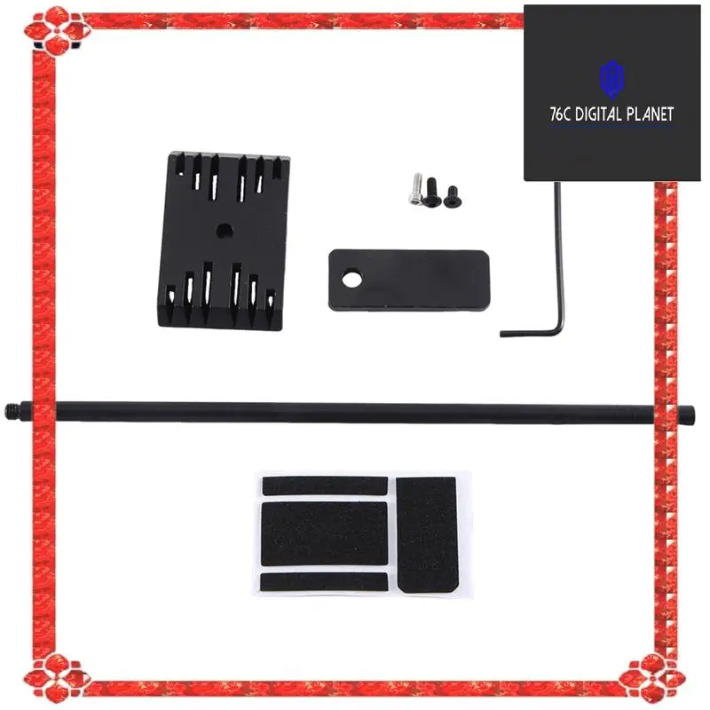 Aluminum Alloy Display Stand Rack For Axial SCX10 90046 Tamiya CC01 D90 D110 Accessory Black