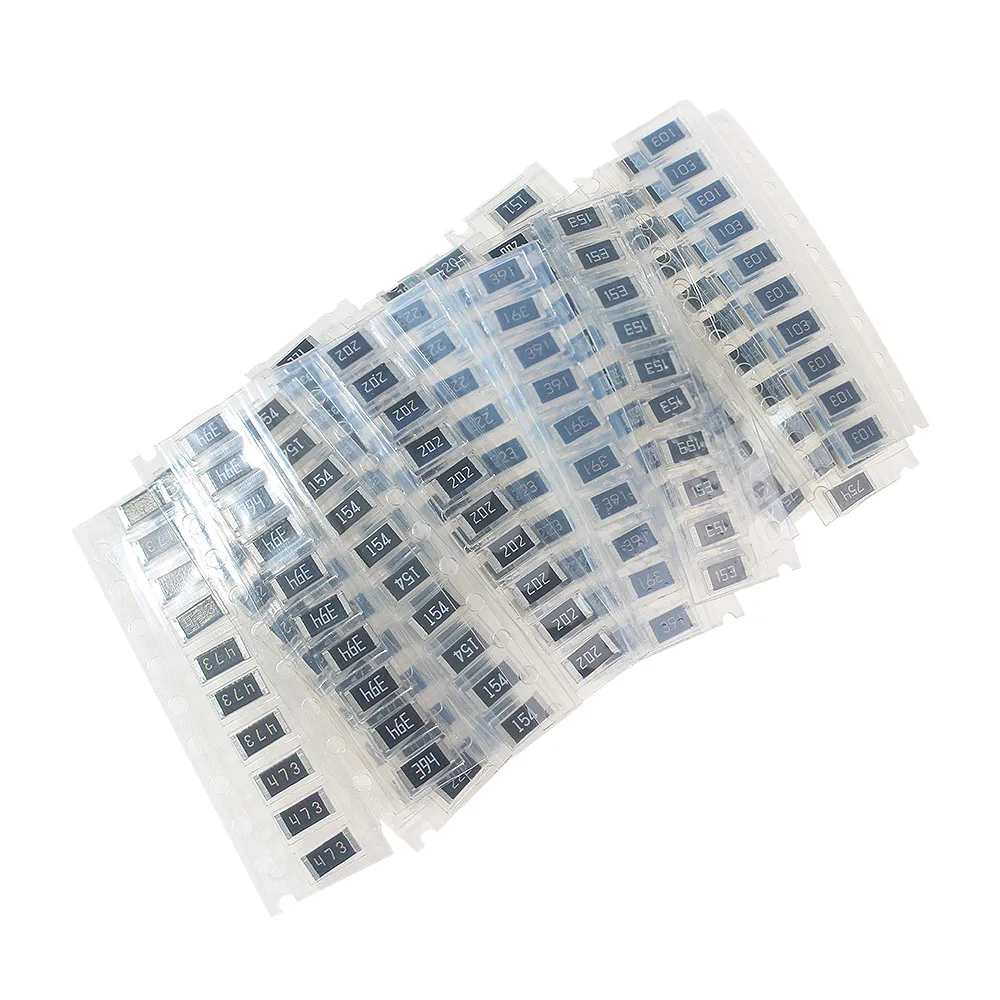 

800PCS SMD 2010 Resistor Kit 5% 10R ~ 910K New Chip Resistance Assorted Set,80 Kinds 2010 electronic kit 10 ohm 100 ohm 1K 100K