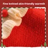Christmas Pet Cat Costumes Sweater Cute Kitten Santa Claus Clothes For Small Medium Dogs Holiday Party Dress Warm Winter Clothes 4