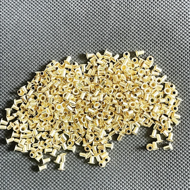 1100Db/80 G Sárgaréz Rézzel Bevont Szemlemez Szem A Méhkas Keret Huzalozásához Tartsa Meg Feszültség Leállító Huzalát
