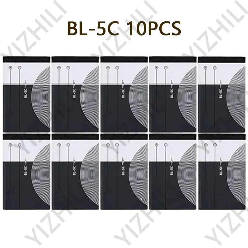 BL-5C 1020mAh 10PCS
