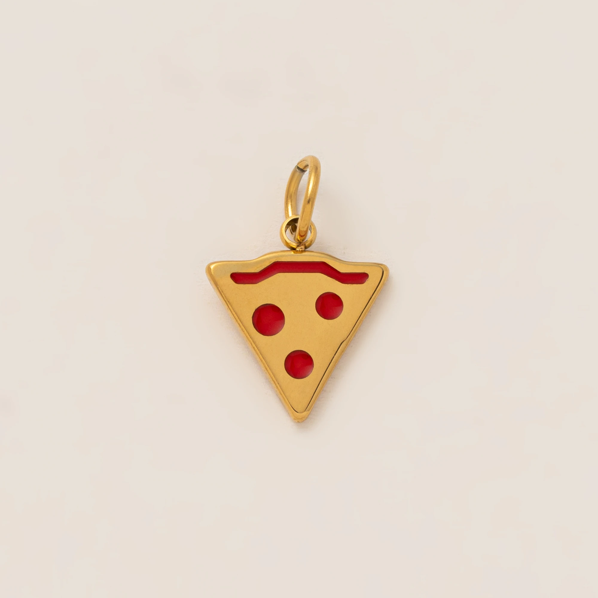 Minimalist Gourmet Style 18K Gold-Plated Pendant - Stainless Steel Jewelry Accessory