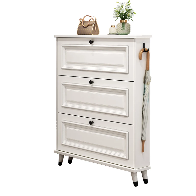 

Shoe cabinet, household door, door, door, flip bucket, entrance cabinet in one, 2023 new hot solid wood