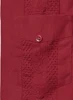 Wine Red Four-Pocket Cuban Guayabera Shirt Men Short Sleeve Camp Collar Shirt Male Embroidered Mexican Cigar Wedding Beach Shirt 4