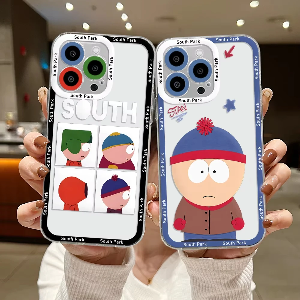 Transparent Protective Phone Cover - Sleek Clear Design