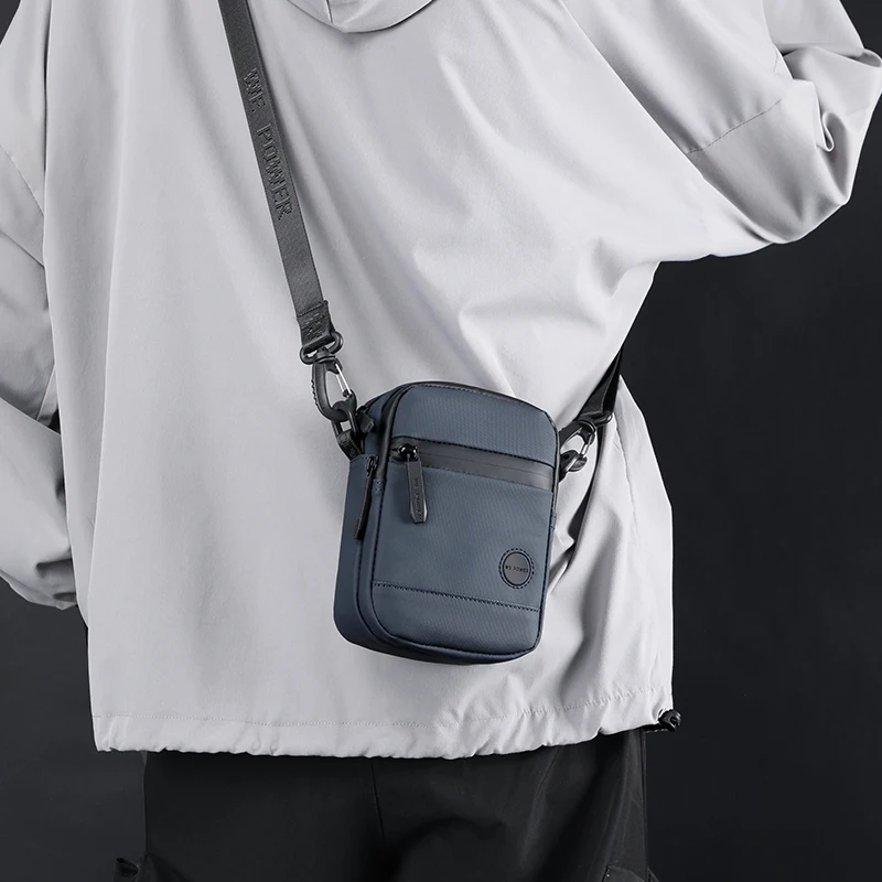 Men's crossbody bag, shoulder bag, vintage business bag, holiday gift, mini crossbody bag with adjustable shoulder strap